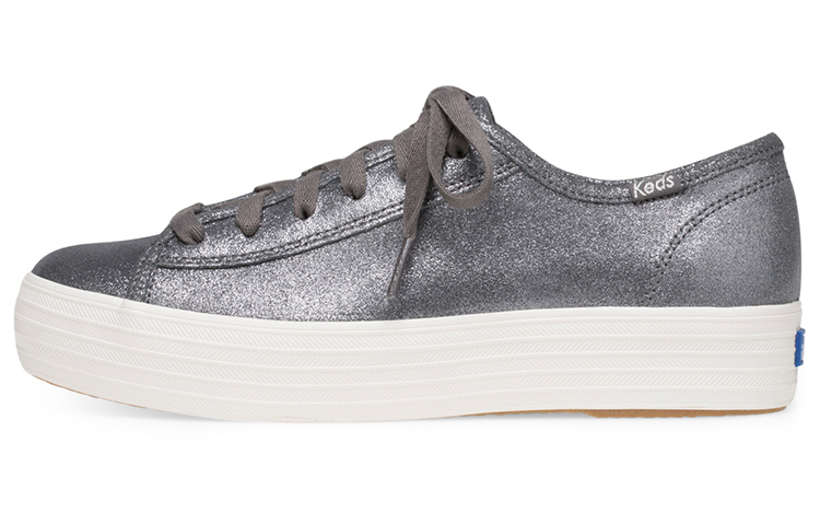 (W) Keds Triple Kick 'Glitter Grey White'