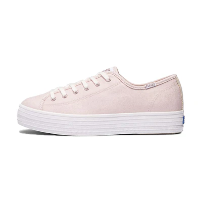 (W) Keds Triple Kick 'Metallic Pink White'