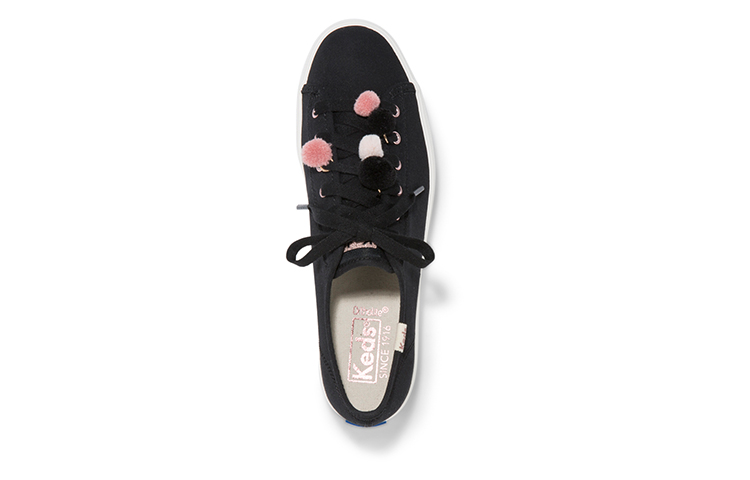 (W) Keds Triple Kick 'Pom Pom Black' 圖 4