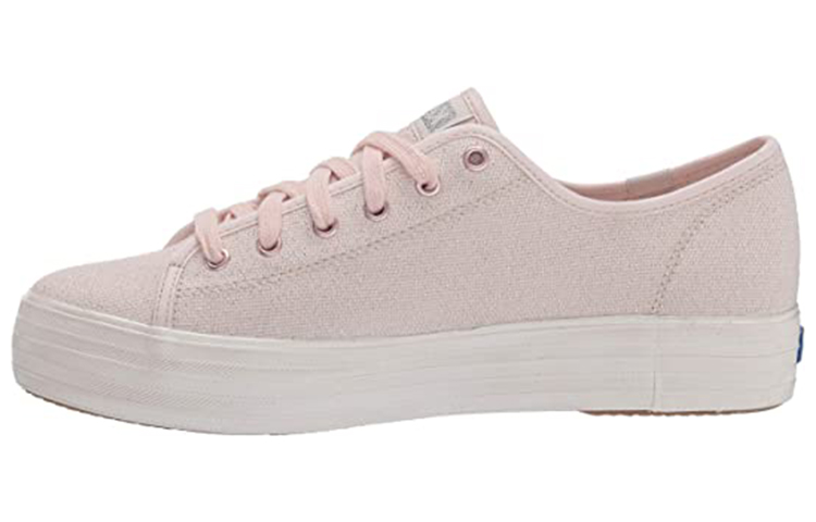 (W) Keds Triple Kick 'Scattered Lurex Light Pink'
