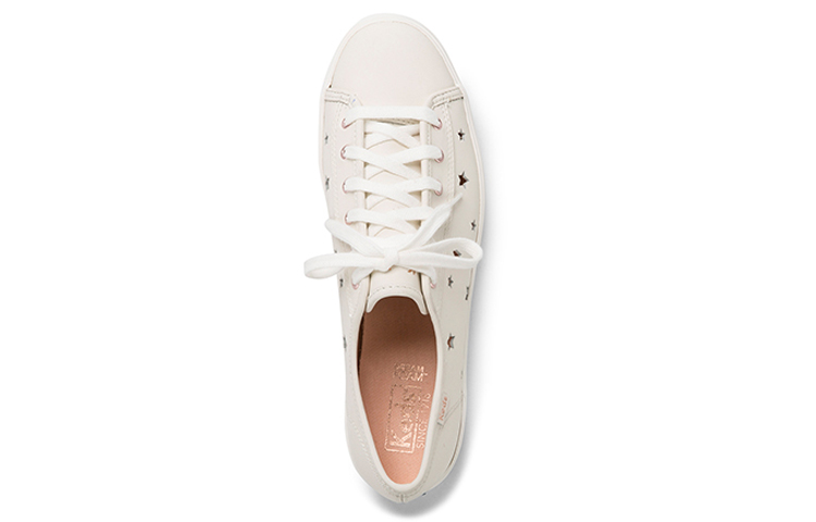 (W) Keds Triple Kick 'Star Leather White' 圖 3