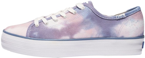 (Women) Keds Triple Kick 'Tie Dye Organic Purple' WF65062 (Women) Keds Triple Kick 'Tie Dye Organic Purple' WF65062