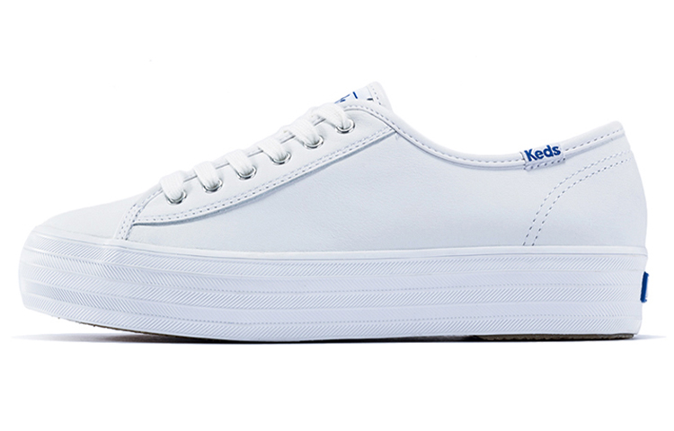 (Women) Keds Triple Kick 'White Platform Low' WH57310