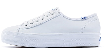 (Women) Keds Triple Kick 'White Platform Low' WH57310 (Women) Keds Triple Kick 'White Platform Low' WH57310