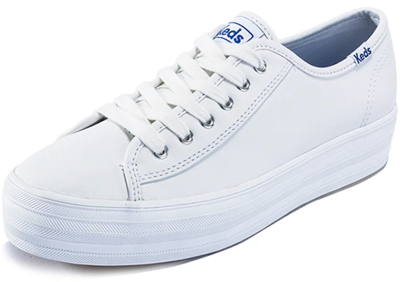 (W) Keds Triple Kick 'Putih Platform Rendah' WH57310 Order (W) Keds Triple Kick 'Putih Platform Rendah' WH57310