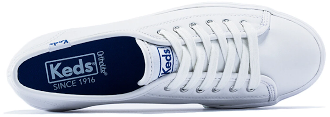 (W) Keds Triple Kick 'Putih Platform Rendah' WH57310 Lookbook (W) Keds Triple Kick 'Putih Platform Rendah' WH57310