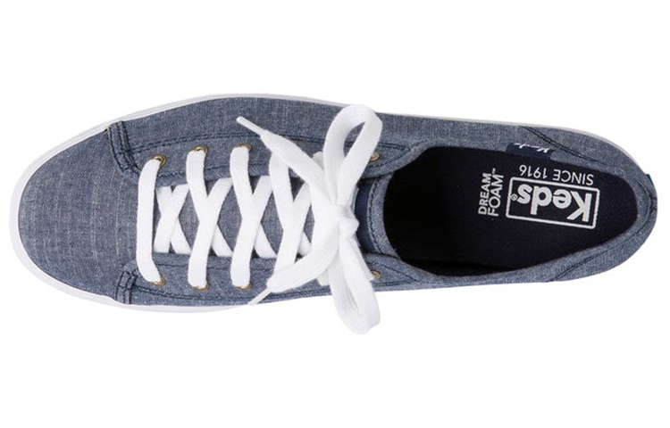 (W) Keds Triple Kick Chambray 'Blue White' 圖 3