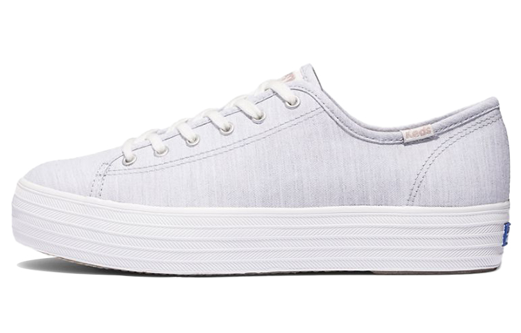 (W) Keds Triple Kick Chambray 'Grey Purple'
