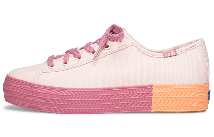 (W) Keds Triple Kick Colorblock 'Pink Foxing'