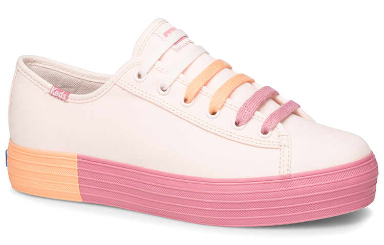 (W) Keds Triple Kick Colorblock 'Pink Foxing' 圖 2