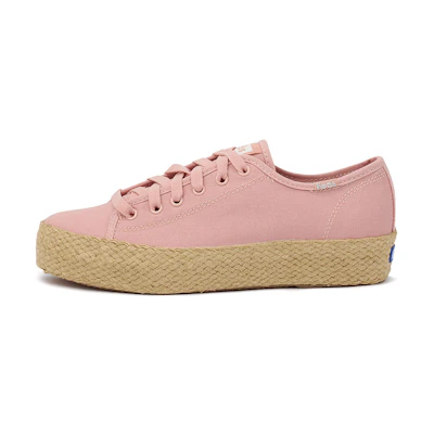 (W) Keds Triple Kick Espadrille 'Rose Pink'