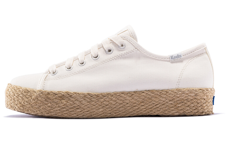 (W) Keds Triple Kick Espadrille 'White'