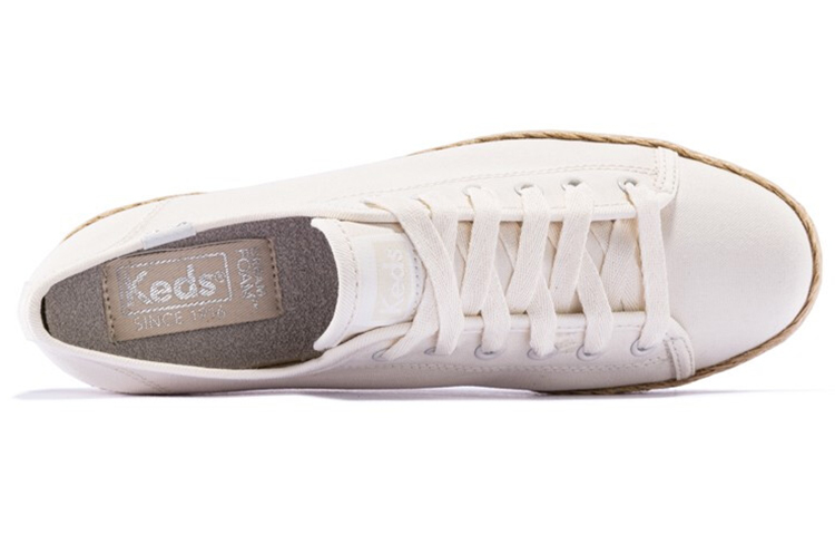 (W) Keds Triple Kick Espadrille 'White' 圖 3