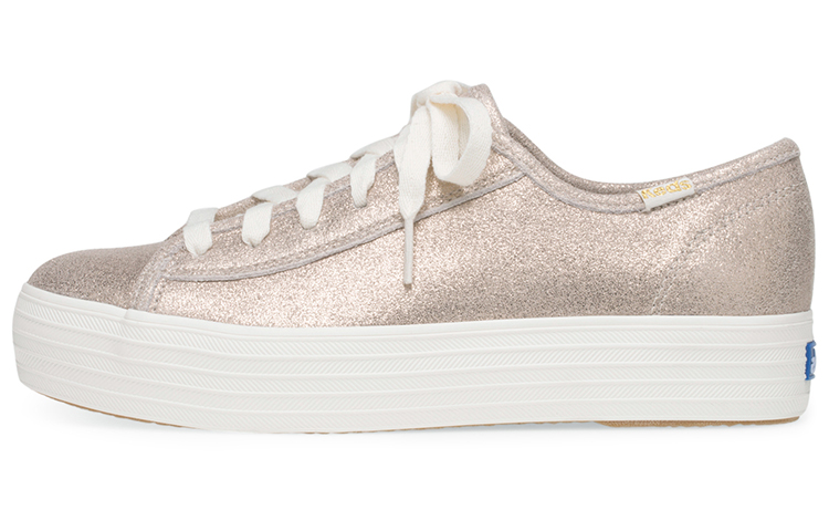 (Women) Keds Triple Kick Glitter 'Gold White' WH58980