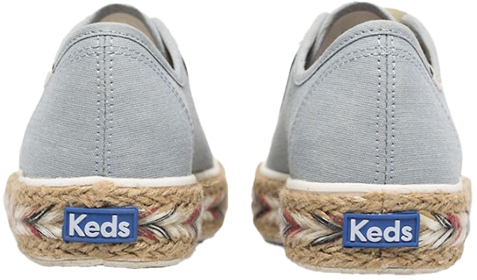 (W) ケッズ トリプル キック ジュート シャンブレー (グレー) WF64210 Lookbook (W) ケッズ トリプル キック ジュート シャンブレー (グレー) WF64210