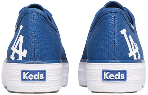 (W) Keds Triple Kick MLB '蓝白' WF64315 Lookbook (W) Keds Triple Kick MLB '蓝白' WF64315
