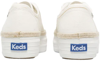 Lookbook Keds Triple Kick Monomesh 休閒板鞋 女款 白