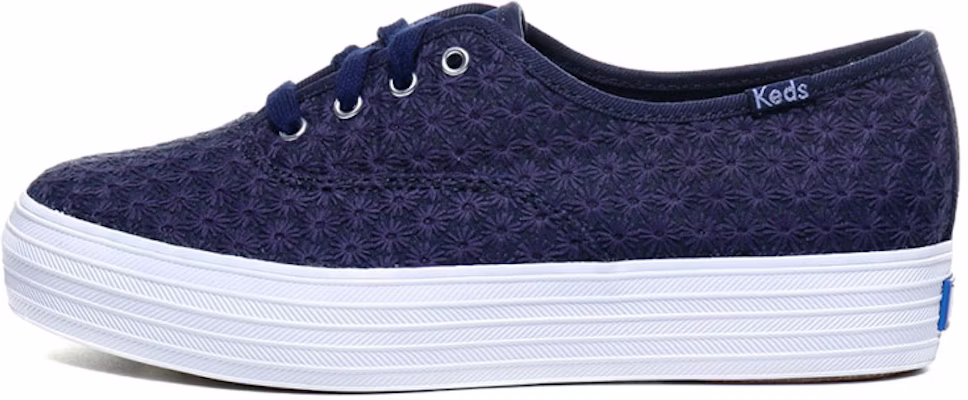 (W) Keds Triple Mini Daisy 'Dark Navy' - Bunga Gelap Biru Tua WF56508 Buy (W) Keds Triple Mini Daisy 'Dark Navy' - Bunga Gelap Biru Tua WF56508
