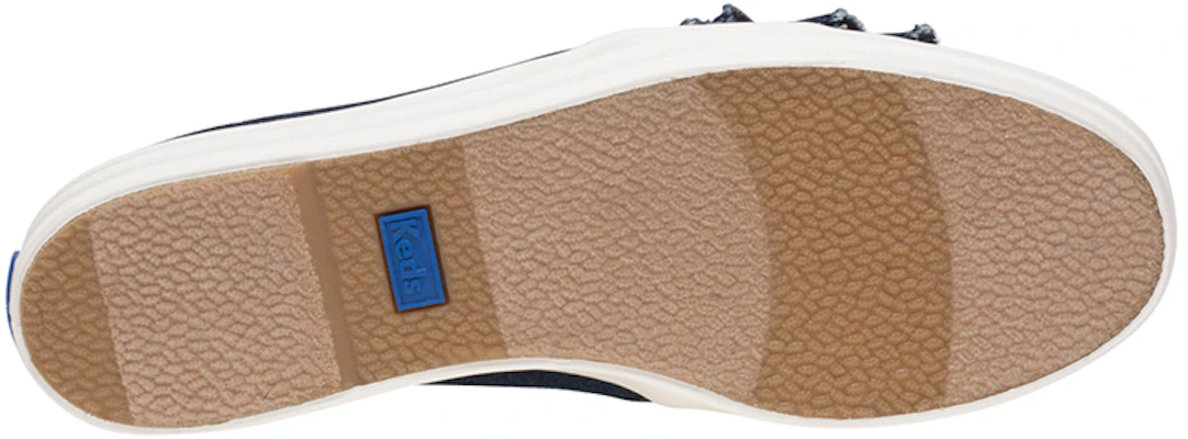 (W) Keds Triple Ruffle Denim Slip-On ''Blauw'' WF59217 Purchase (W) Keds Triple Ruffle Denim Slip-On ''Blauw'' WF59217