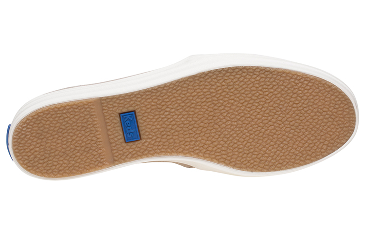 Details for (Women) Keds Triple Ruffle Glitter 'Pink Gold Slip-On' WH58506
