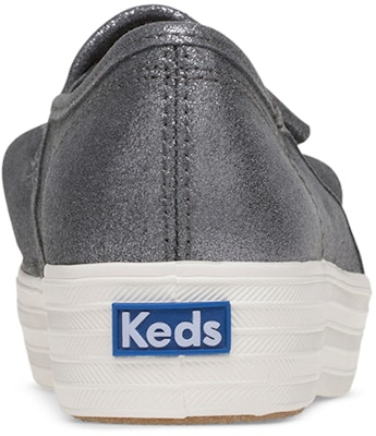 (W) Keds Triple Ruffle Glitter Slip-On 'Kelabu' WH58987 Purchase (W) Keds Triple Ruffle Glitter Slip-On 'Kelabu' WH58987
