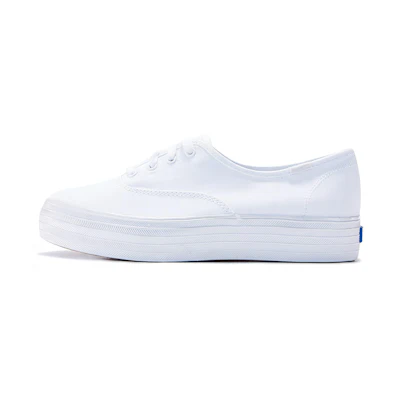 (W) Keds Triple Shimmer 'White'