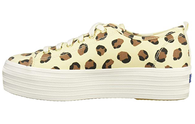 (W) Keds Triple Up 'Leopard Yellow'