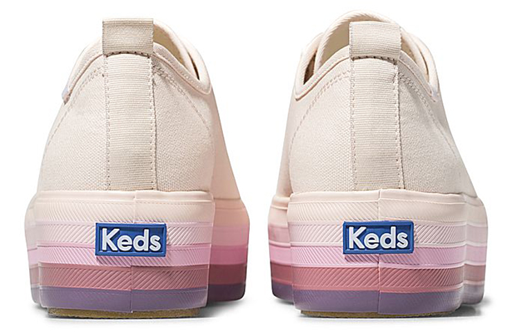 (W) Keds Triple Up 'Pink Rainbow Foxing' 圖 3