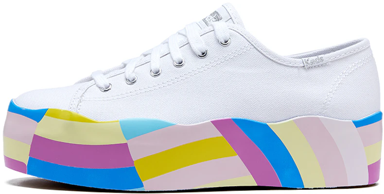 (W) (女性用) Keds トリプルアップ『レインボートリム』WF66439 WF66439 Buy (W) (女性用) Keds トリプルアップ『レインボートリム』WF66439 WF66439