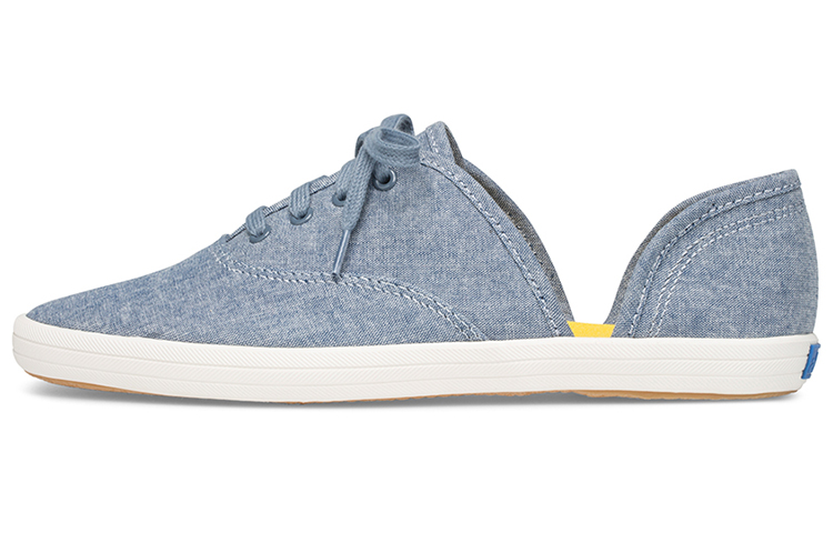 (Women) Keds Vintage Champion D'Orsay Chambray 'Slip-On Blue' WF62707