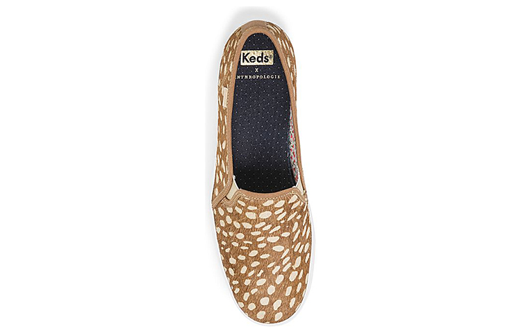 (W) Keds Anthropologie Triple Decker Brown 'Leopard Slip-On' 圖 2