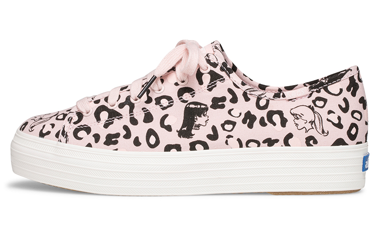 (Women) Keds x Betty and Veronica Triple Kick 'Leopard Pink' WF61756