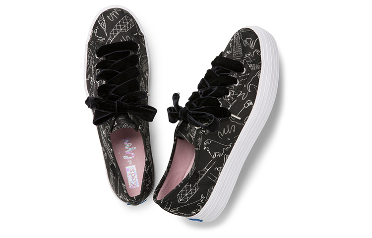 (W) Keds CJW Triple Kick 'Signature Print Black' 圖 4