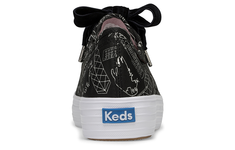 (W) Keds CJW Triple Kick 'Signature Print Black' 圖 5