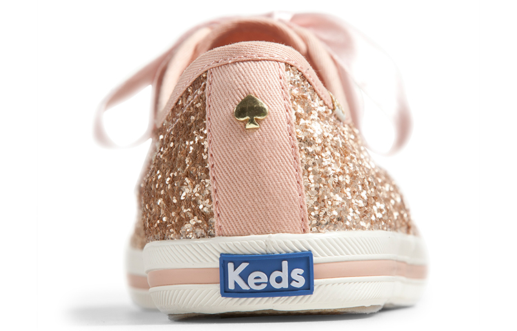 (W) Keds Kate Spade New York Champion 'Glitter Pink Gold' 圖 5