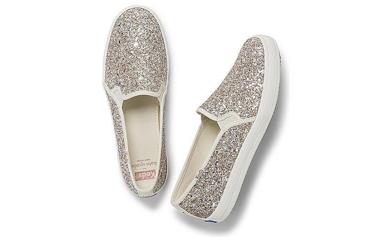 (W) Keds Kate Spade New York Double Decker 'Gold Glitter' 圖 3