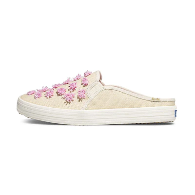 (W) Keds Kate Spade New York Double Decker Mule 'Beige'