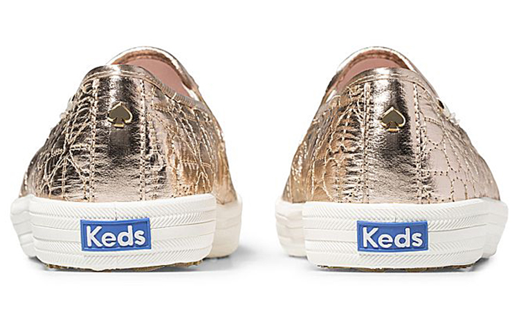 (W) Keds Kate Spade New York Double Decker Quilted Nylon 'Champagne' 圖 3