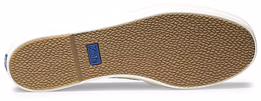 Shop Keds x Kate Spade New York 三層閃亮一腳蹬 女款 白