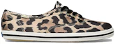 Order (W) Keds x Kate Spade New York Triple Kick 'Leopard Corduroy Hitam Coklat' WF61647
