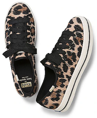 (W) Keds x Kate Spade New York Triple Kick 'Leopard Corduroy Hitam Coklat' WF61647 Purchase (W) Keds x Kate Spade New York Triple Kick 'Leopard Corduroy Hitam Coklat' WF61647