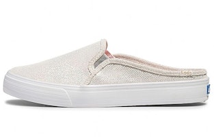 (Women) Keds x Oh Joy! Double Decker Mule 'White Slip-On' WH62391 (Women) Keds x Oh Joy! Double Decker Mule 'White Slip-On' WH62391
