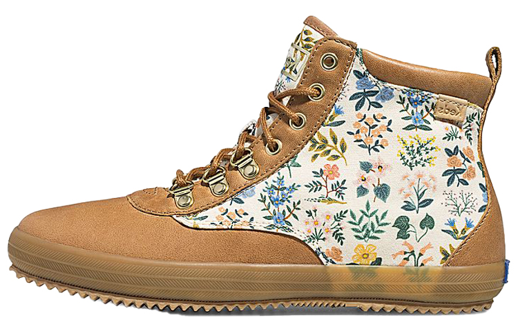 (Women) Keds x Rifle Paper Co. Champion 'Tan Yellow' WH63394