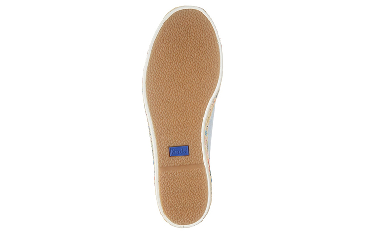 (W) Keds Rifle Paper Co. Triple Kick 'Rosalie Embroidered Jute Blue' 圖 5