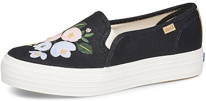 (Women) Keds x Rifle Paper Co Sneaker 'Black' WF62206 (Women) Keds x Rifle Paper Co Sneaker 'Black' WF62206