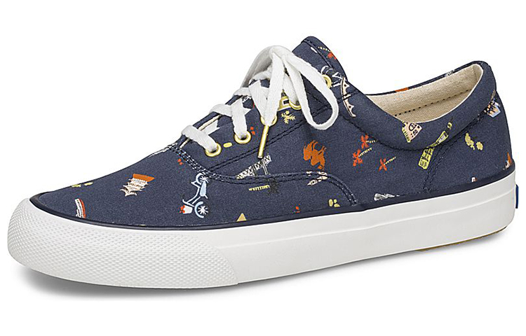 (Women) Keds x Rifle Paper Co Sneaker 'Blue' WF59855