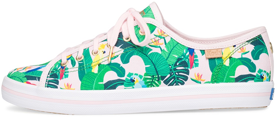 (Women) Keds x Sunnylife Kickstart 'Birds Green' WF60953 Buy (Women) Keds x Sunnylife Kickstart 'Birds Green' WF60953