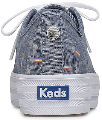 (Women) Keds x Sunnylife Triple Kick 'Rainbow Blue Grey' WF60273 Shop (Women) Keds x Sunnylife Triple Kick 'Rainbow Blue Grey' WF60273