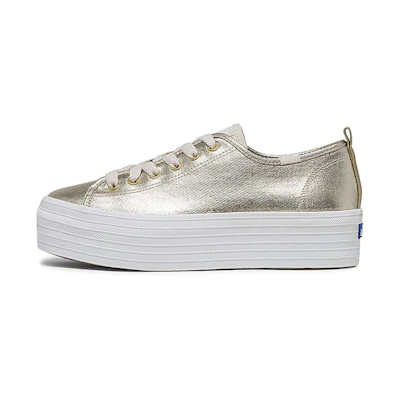 (W) Keds Wonder Triple Up 'Metallic Gold'