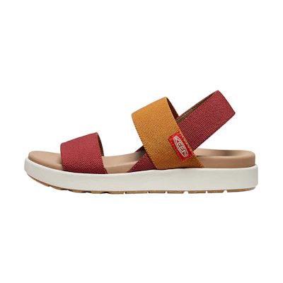 (W) KEEN Elle Backstrap 'Merlot Birch'
